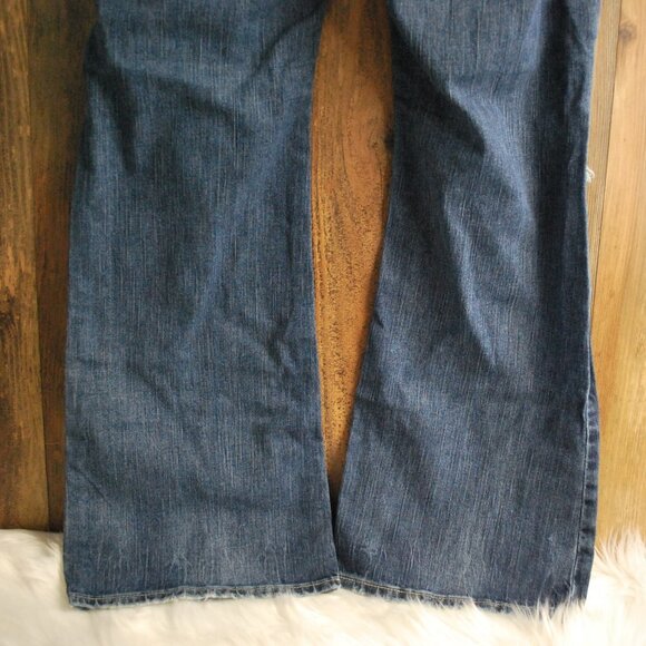 Silver Womens Plus Size BootCut Jeans AIKO Size 18 x 33 - Picture 5 of 5